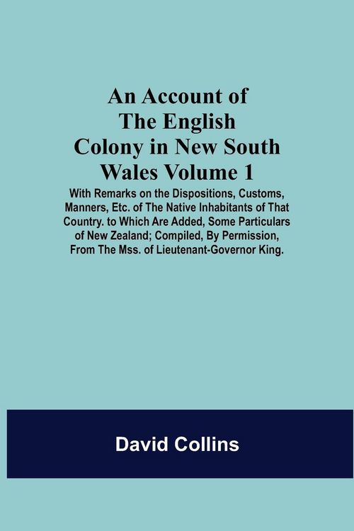 Produktbild: An Account Of The English Colony In New South Wales