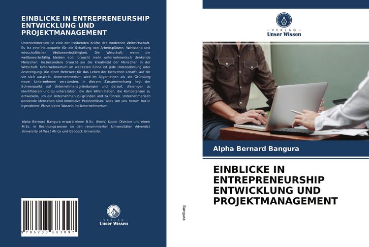 Produktbild: Einblicke in Entrepreneurship Entwicklung und Projektmanagement
