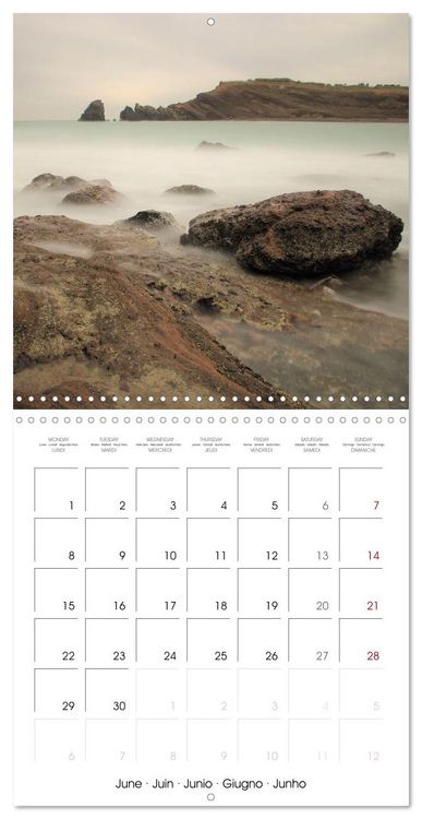 Produktbild: H&eacute;rault Cap d'Agde (Calendrier mural carr&eacute; 2026 30x30 cm) Calendrier double avec une page pour vos prises de notes