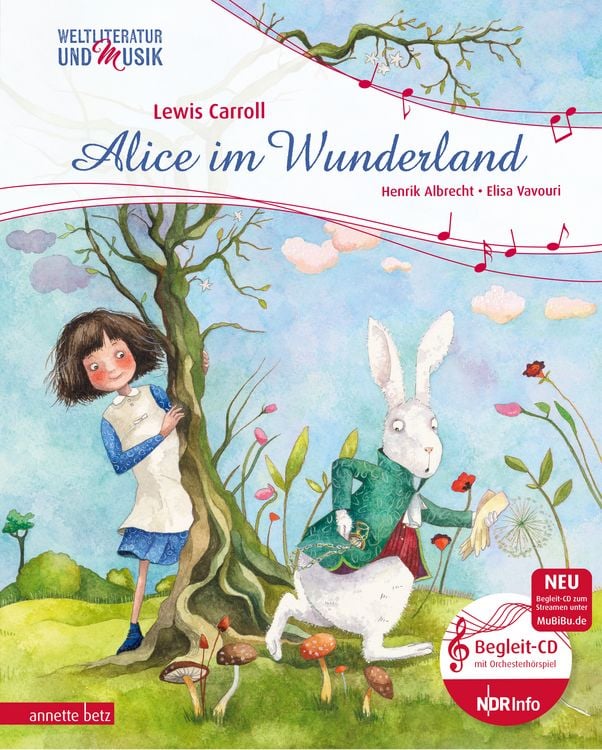 Produktbild: Alice im Wunderland (Weltliteratur und Musik mit CD und zum Streamen)