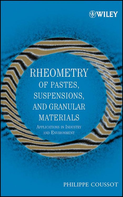 Produktbild: Rheometry of Pastes, Suspensions, and Granular Materials