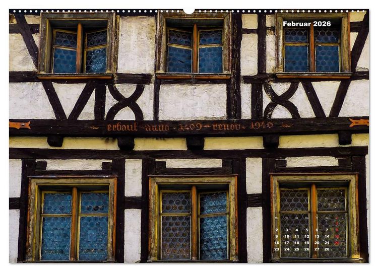 Produktbild: Impressionen aus Wangen im Allg&auml;u (Wandkalender 2026 DIN A2 quer), CALVENDO Monatskalender