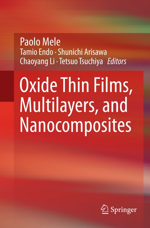 Produktbild: Oxide Thin Films, Multilayers, and Nanocomposites