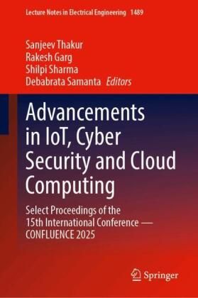 Produktbild: Advancements in IoT, Cyber Security and Cloud Computing