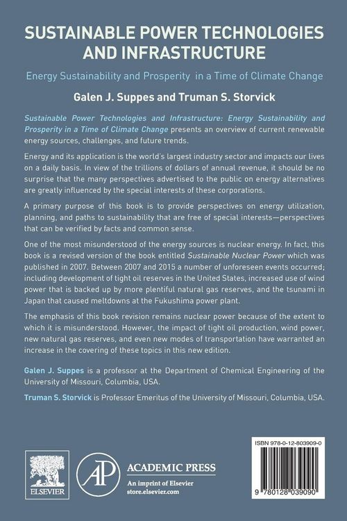 Produktbild: Sustainable Power Technologies and Infrastructure