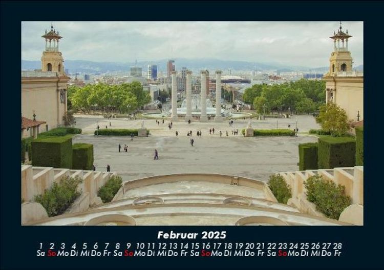 Produktbild: Barcelona 2025 Fotokalender DIN A5