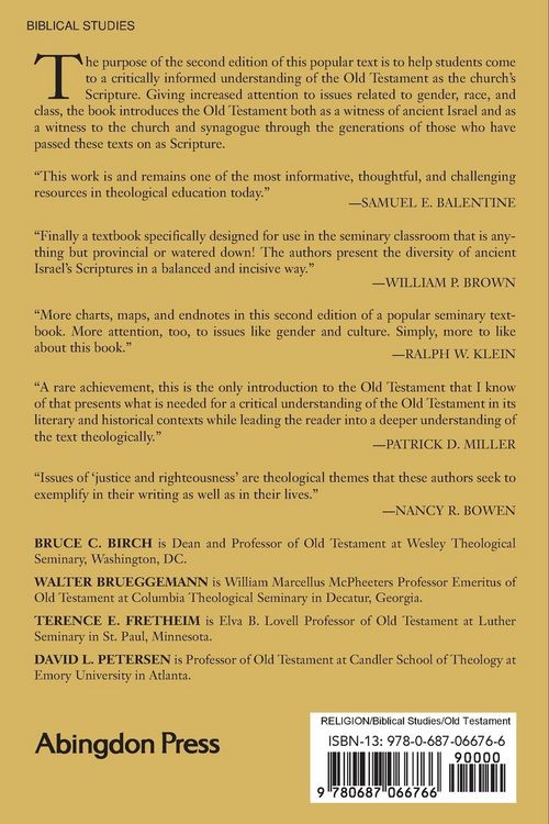 Produktbild: A Theological Introduction to the Old Testament
