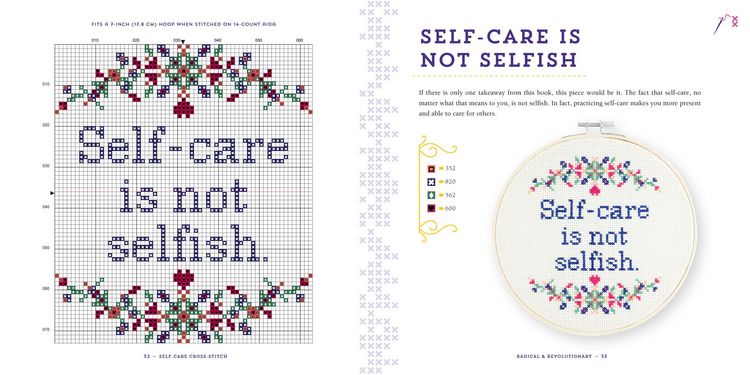 Produktbild: Self-Care Cross-Stitch
