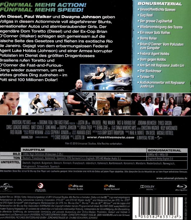 Produktbild: Fast & Furious 5