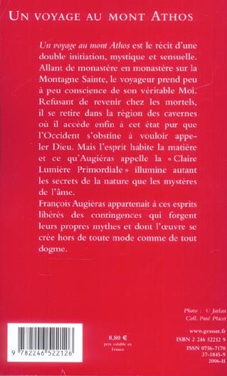 Produktbild: Un voyage au mont Athos