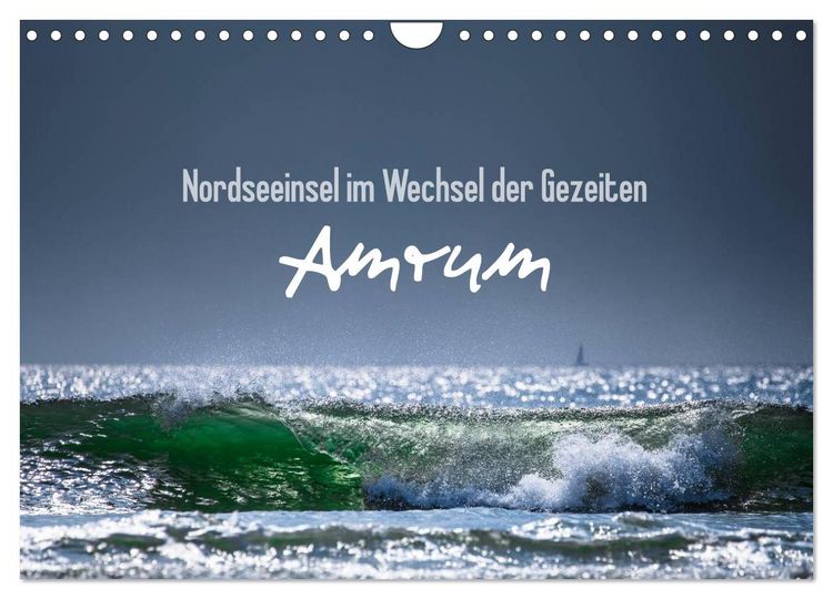 Produktbild: Amrum - Nordseeinsel im Wechsel der Gezeiten (Wandkalender 2026 DIN A4 quer), CALVENDO Monatskalender