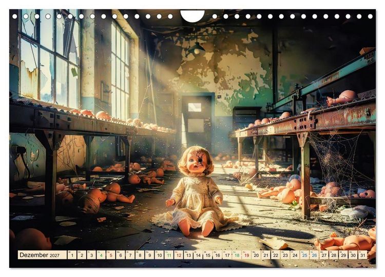 Produktbild: Lost Places &ndash; Stille Zeugen der Vergangenheit (Wandkalender 2027 DIN A4 quer), CALVENDO Monatskalender