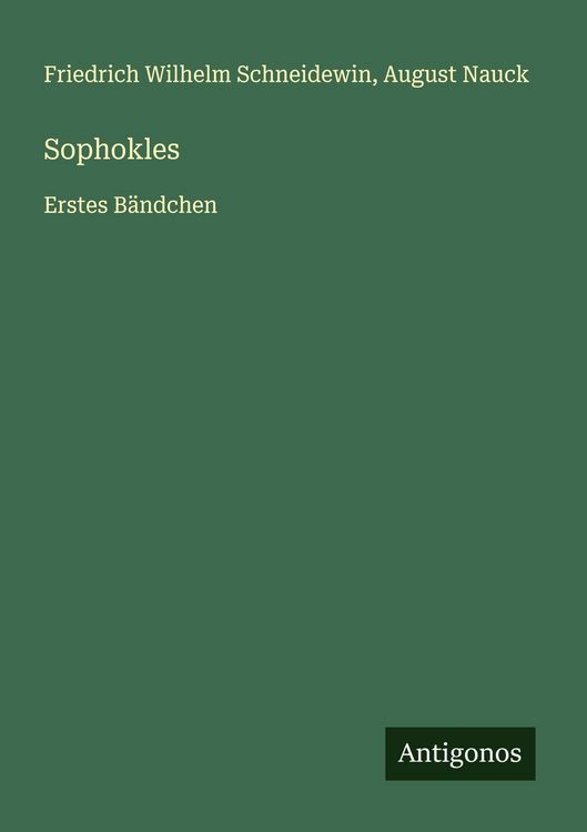 Produktbild: Sophokles