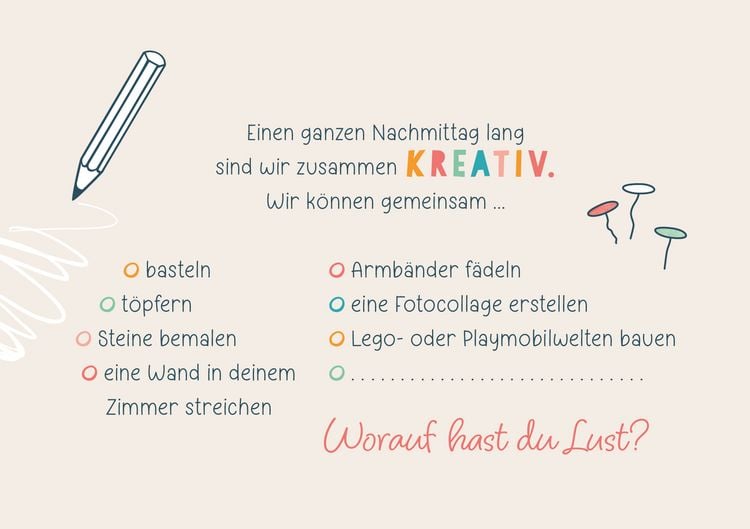 Produktbild: Komm, lass uns was erleben! Gutscheine f&uuml;r gemeinsame Zeit. Kartenbox