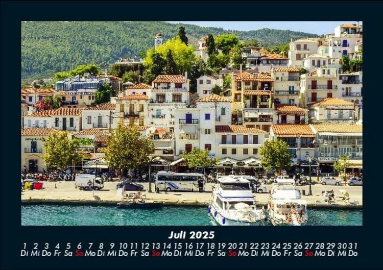 Produktbild: Griechenland 2025 Fotokalender DIN A5