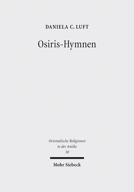 Produktbild: Osiris-Hymnen