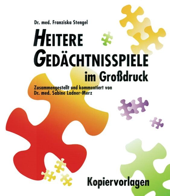 Produktbild: Heitere Ged&auml;chtnisspiele im Grossdruck / Heitere Ged&auml;chtnisspiele im Gro&szlig;druck, Kopiervorlagen