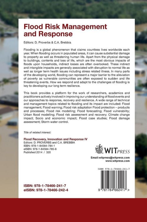Produktbild: Flood Risk Management and Response
