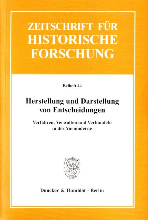 Produktbild: Herstellung und Darstellung von Entscheidungen.