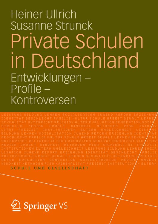 Produktbild: Private Schulen in Deutschland
