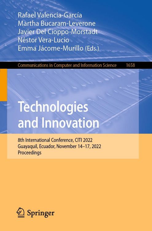 Produktbild: Technologies and Innovation