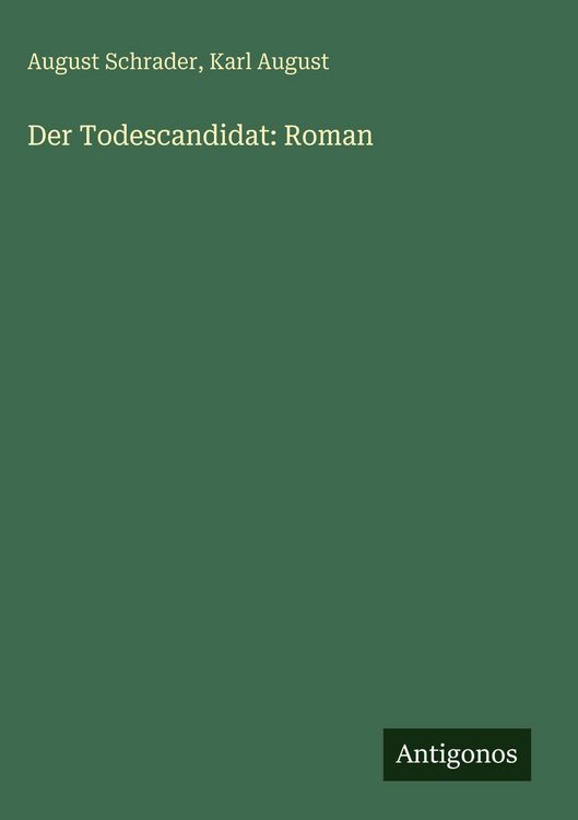Produktbild: Der Todescandidat: Roman