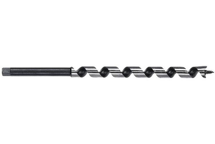 Produktbild: Wolfcraft 7671010 Schlangenbohrer 12mm Gesamtl&auml;nge 400mm Sechskantschaft 1St.