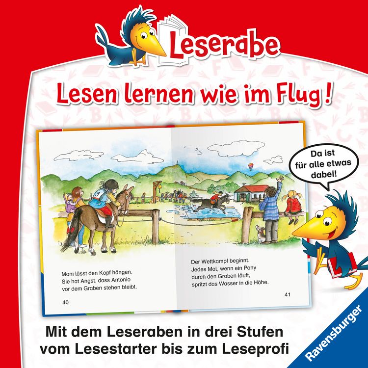 Produktbild: Leserabe Sonderausgaben - Erstlesegeschichten - Ponys und Pferde