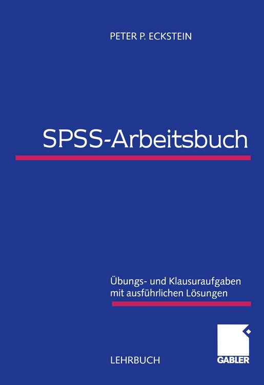 Produktbild: SPSS-Arbeitsbuch