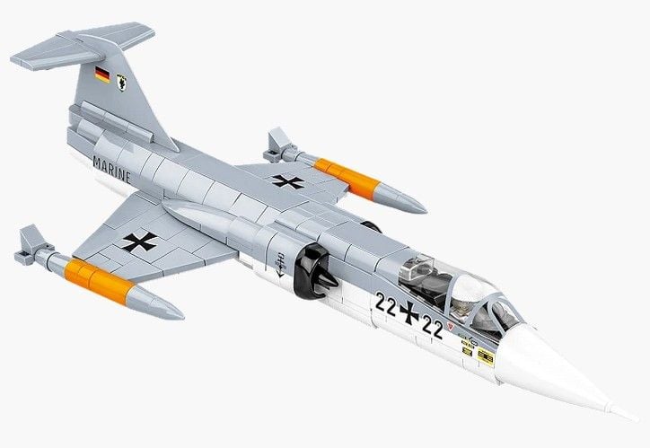 Produktbild: COBI Armed Forces 5907 - Lockheed F-104 Starfighter, Bausatz 1:48, 428 Teile