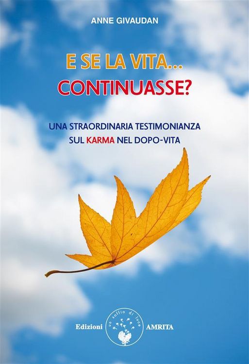 Produktbild: ...E se la vita continuasse?
