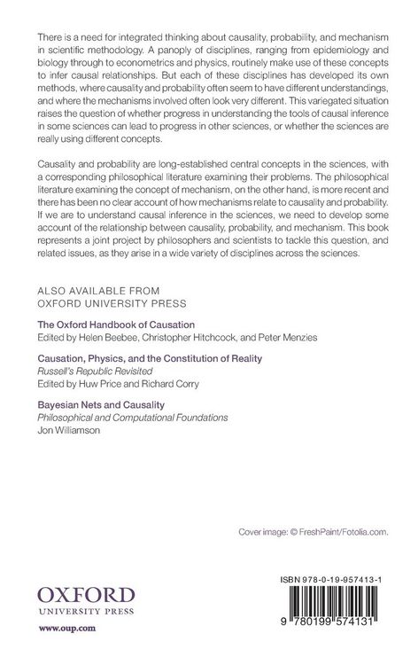 Produktbild: Causality in Sciences C
