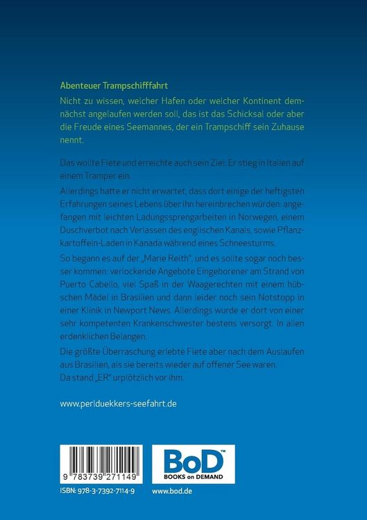 Produktbild: Seefahrt! Abenteuer in der Trampschifffahrt