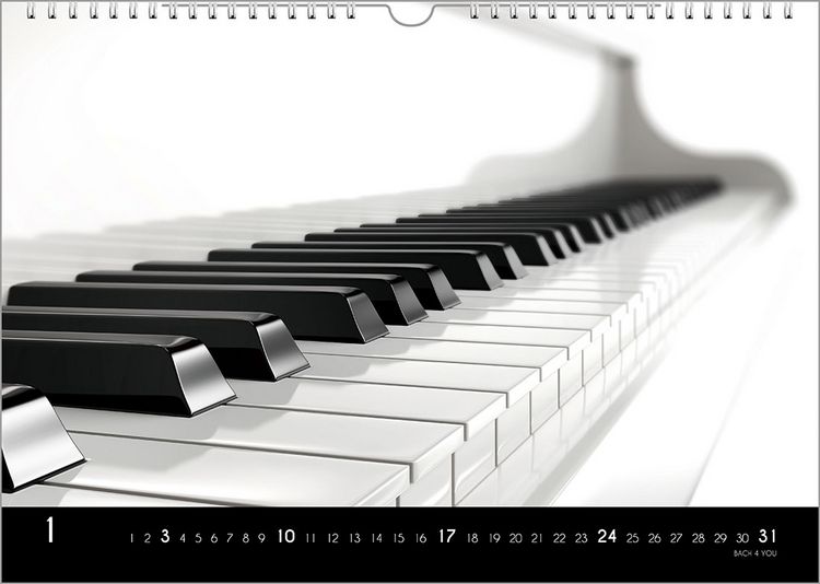 Produktbild: Musikinstrumente, ein Musik-Kalender 2027, DIN A4