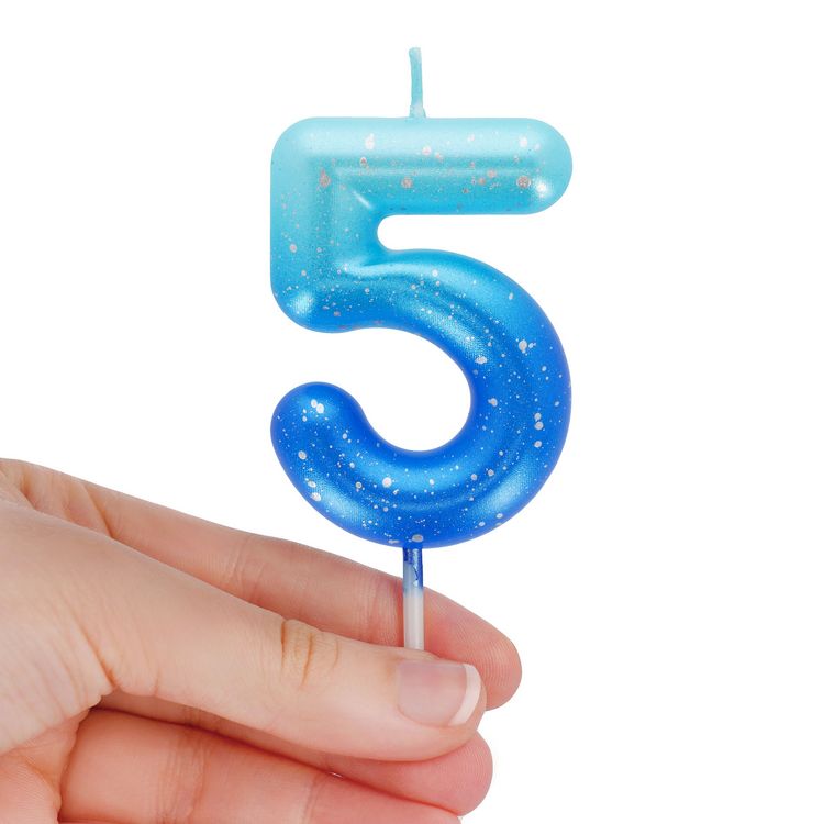 Produktbild: Legami Geburtstagskerze - Happy Birthday  - Blau - 5