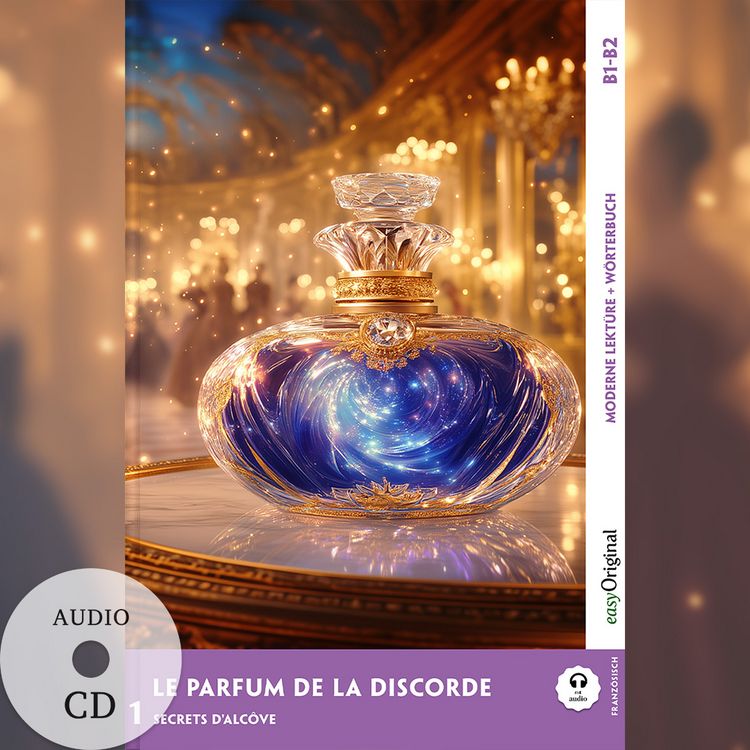 Produktbild: Le Parfum de la discorde - Franz&ouml;sische Krimi-Lekt&uuml;re B1-B2 (+ Audio-CD)