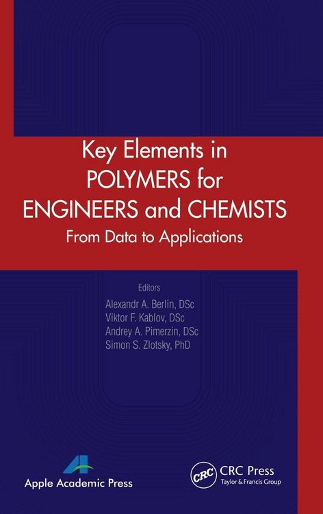 Produktbild: Key Elements in Polymers for Engineers and Chemists
