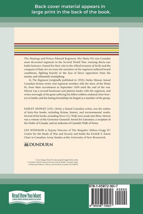 Produktbild: The Regiment (Large Print 16 Pt Edition)