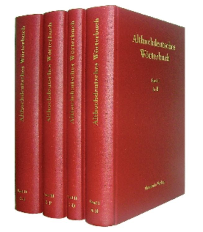 Bild vom Artikel Althochdeutsches Wörterbuch / Althochdeutsches Wörterbuch. Band III: E–F vom Autor Rudolf Grosse