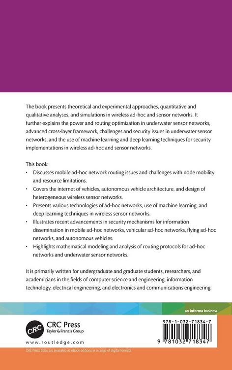 Produktbild: Wireless Ad-hoc and Sensor Networks