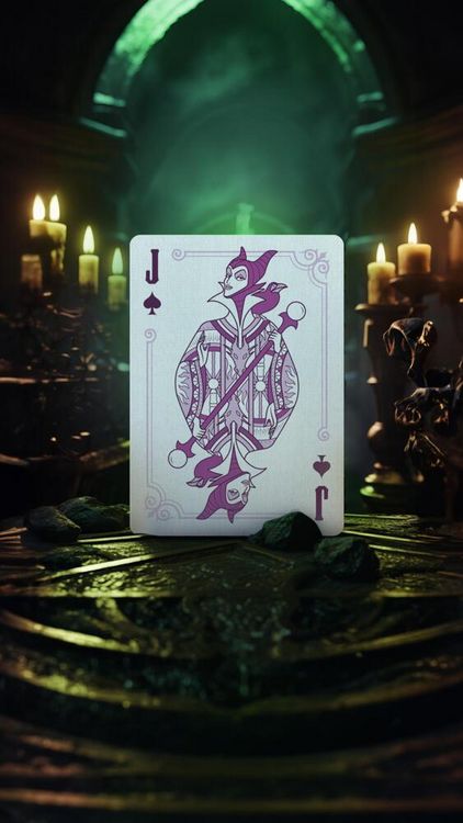 Produktbild: Bicycle Disney - Green & Purple Villains