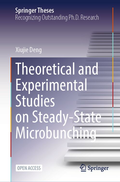 Produktbild: Theoretical and Experimental Studies on Steady-State Microbunching