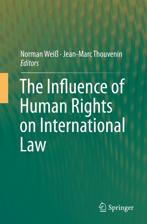 Produktbild: The Influence of Human Rights on International Law
