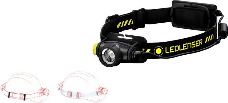 Produktbild: Ledlenser H5R Work LED Stirnlampe akkubetrieben 500 lm 2 h 502194