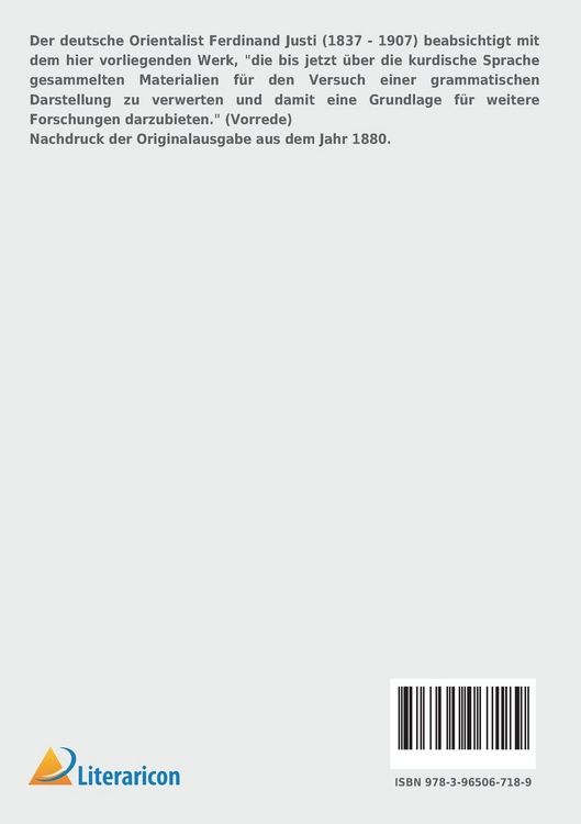 Produktbild: Kurdische Grammatik