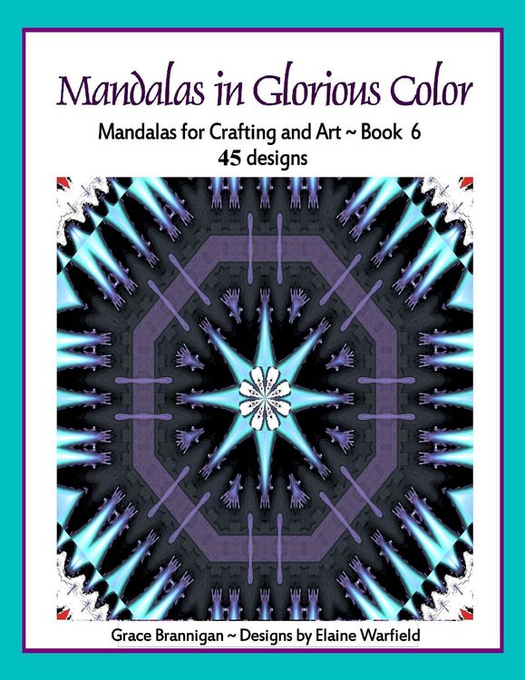 Produktbild: Mandalas in Glorious Color Book 6 (Art in Color, #6)