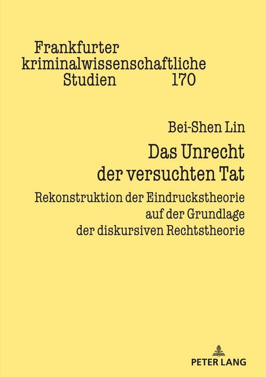 Produktbild: Das Unrecht der versuchten Tat