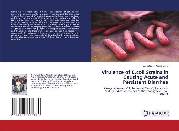 Produktbild: Virulence of E.coli Strains in Causing Acute and Persistent Diarrhea