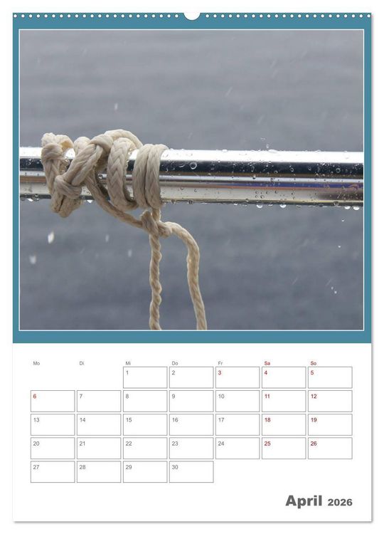 Produktbild: Pur maritim (hochwertiger Premium Wandkalender 2026 DIN A2 hoch), Kunstdruck in Hochglanz