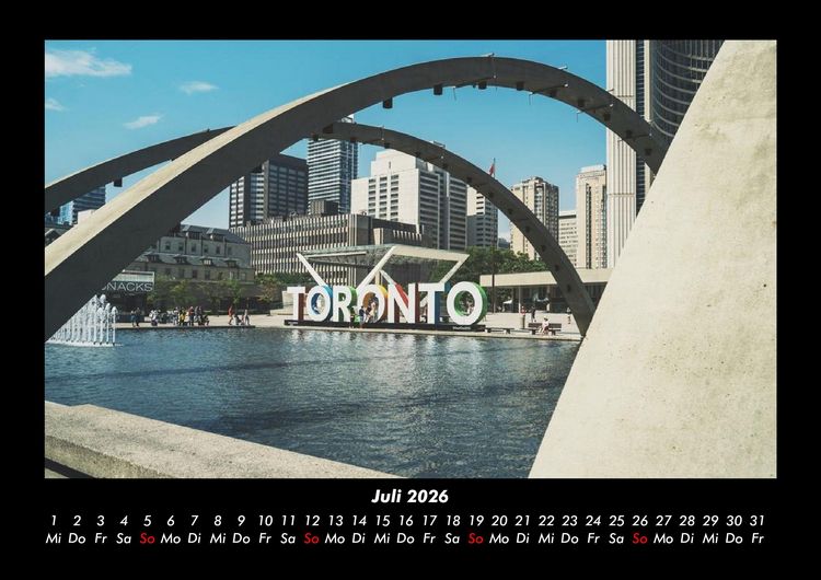 Produktbild: Kanada 2026 Fotokalender DIN A3